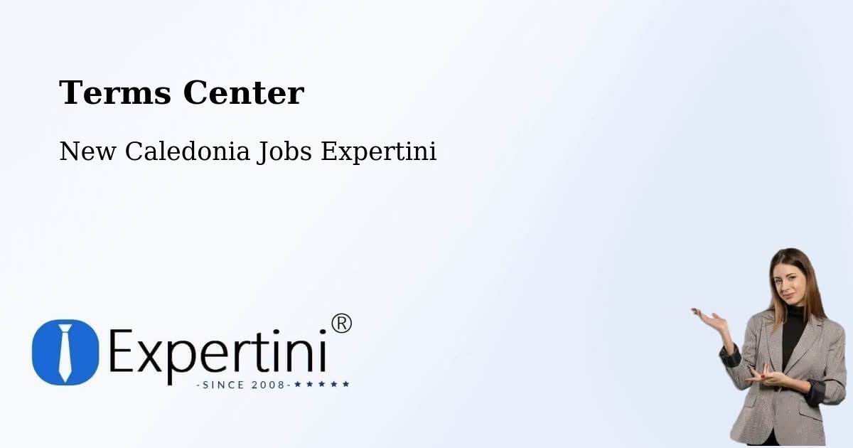 Terms of Service – Saint Joseph - New Caledonia Jobs Expertini